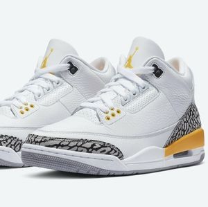 Jordan RETRO 3 Laser Orange NEW